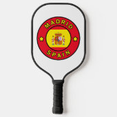 Madrid Spanien Pickleball Schläger (Rückseite)