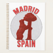 Madrid Spanien Planer (Vorderseite)