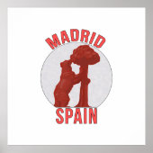 Madrid Spanien Poster (Vorne)