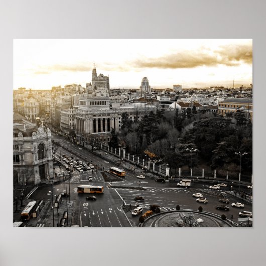 Madrid Spanien Poster (Vorne)