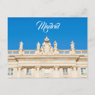 Madrid, Spanien Postkarte