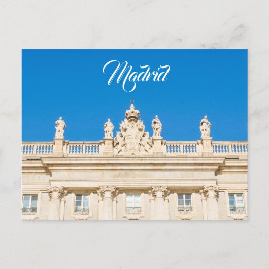 Madrid, Spanien Postkarte (Vorderseite)