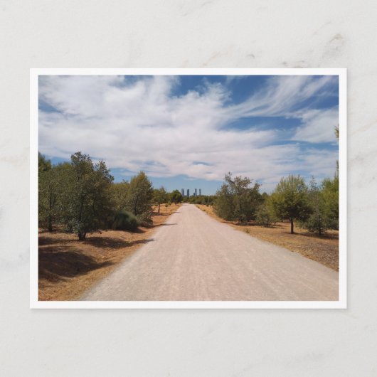Madrid, Spanien Postkarte (Vorderseite)