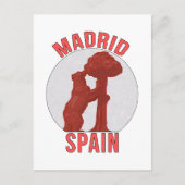 Madrid Spanien Postkarte (Vorderseite)
