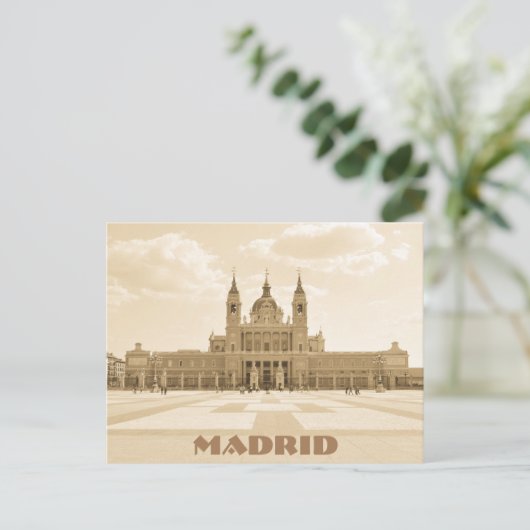 Madrid, Spanien Postkarte (Stehend Vorderseite)