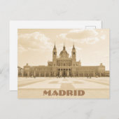 Madrid, Spanien Postkarte (Vorne/Hinten)