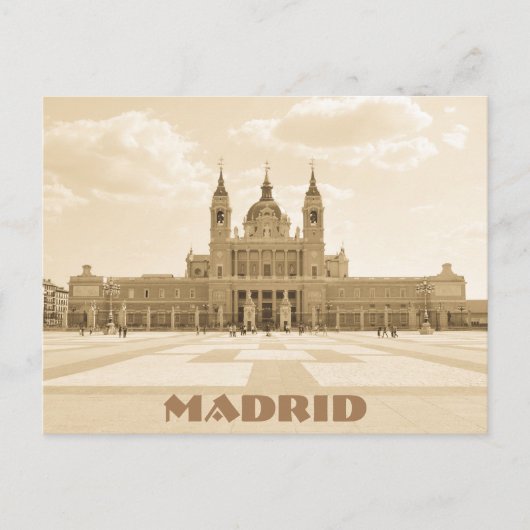 Madrid, Spanien Postkarte (Vorderseite)