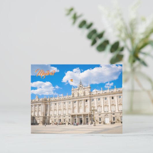 Madrid, Spanien Postkarte (Stehend Vorderseite)
