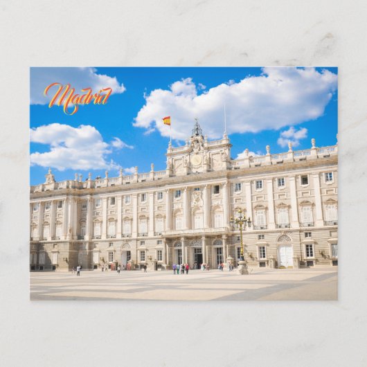Madrid, Spanien Postkarte (Vorderseite)