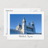 Madrid, Spanien Postkarte (Vorne/Hinten)
