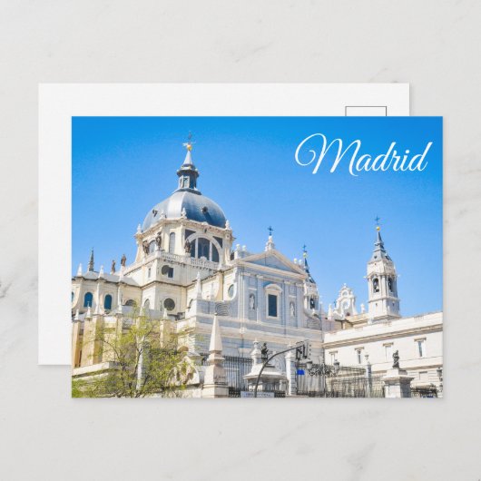 Madrid, Spanien Postkarte (Vorne/Hinten)