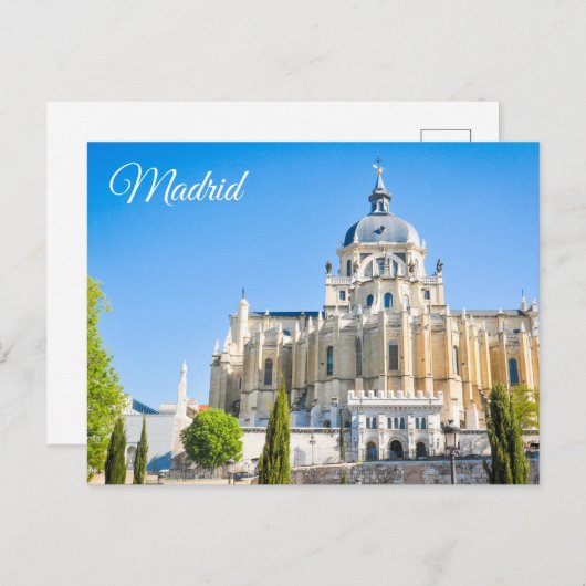 Madrid, Spanien Postkarte (Vorne/Hinten)