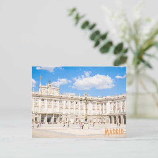 Madrid, Spanien Postkarte (Stehend Vorderseite)