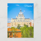 Madrid, Spanien Postkarte (Vorderseite)