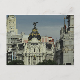 Madrid Spanien Postkarte