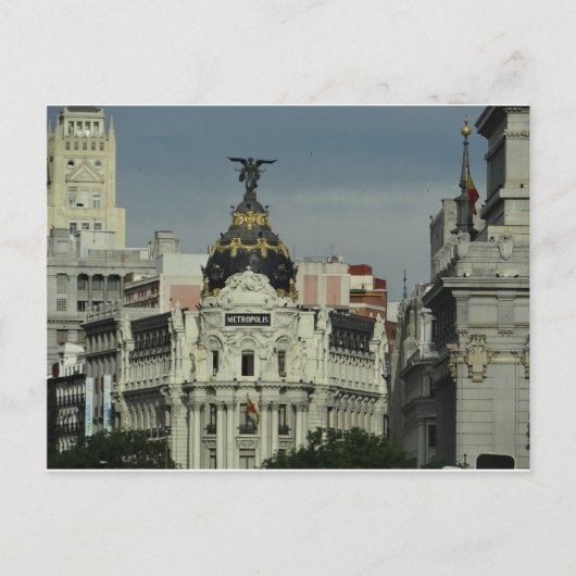 Madrid Spanien Postkarte (Vorderseite)
