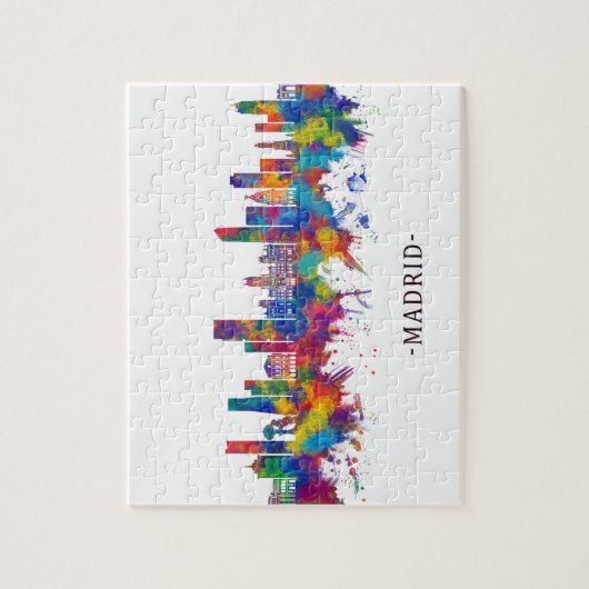 Madrid Spanien Puzzle (Vertikal)