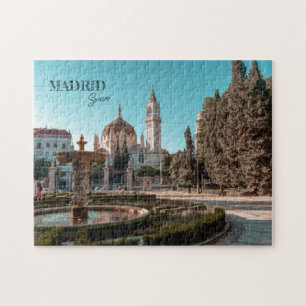 Madrid Spanien Reise Landschafts-Souvenir Puzzle