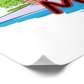 Madrid Spanien Reisen Poster (Ecke)