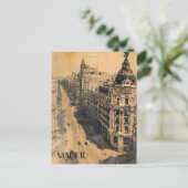 Madrid Spanien Reisen Postkarte (Stehend Vorderseite)