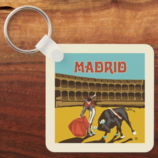 Madrid, Spanien Schlüsselanhänger (Vorderseite)