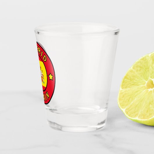 Madrid Spanien Schnapsglas (Rechts)