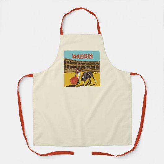 Madrid, Spanien Schürze (Vorderseite)