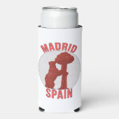 Madrid Spanien Selters Dosenkühler (Seltzer Vorderseite)