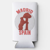 Madrid Spanien Selters Dosenkühler (Rückseite)