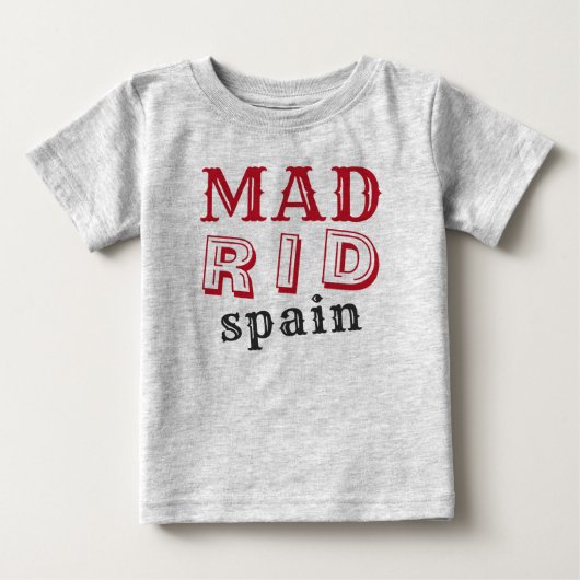 MADRID Spanien Shirts & Jacken (Vorderseite)