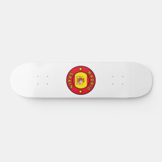 Madrid Spanien Skateboard (Horizontal)