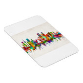 Madrid Spanien Skyline Magnet (Rechte Seite)