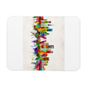 Madrid Spanien Skyline Magnet (Horizontal)