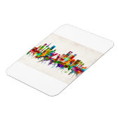 Madrid Spanien Skyline Magnet (Linke Seite)
