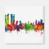 Madrid Spanien Skyline Magnet (Vorne)