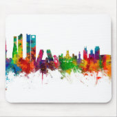 Madrid Spanien Skyline Mousepad (Vorne)