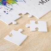 Madrid Spanien Skyline Puzzle (Seite)
