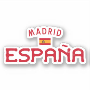 Madrid Spanien (Spanien) Aufkleber
