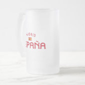 Madrid Spanien (Spanien) Mattglas Bierglas (Vorderseite Links)