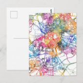 Madrid - Spanien - Stadt Postkarte (Vorne/Hinten)