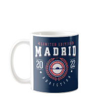 Madrid Spanien Stadt Reisender Sport Stil Navy