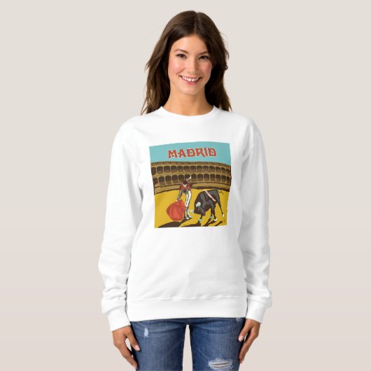 Madrid, Spanien Sweatshirt (Vorne ganz)