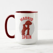 Madrid Spanien Tasse (Links)