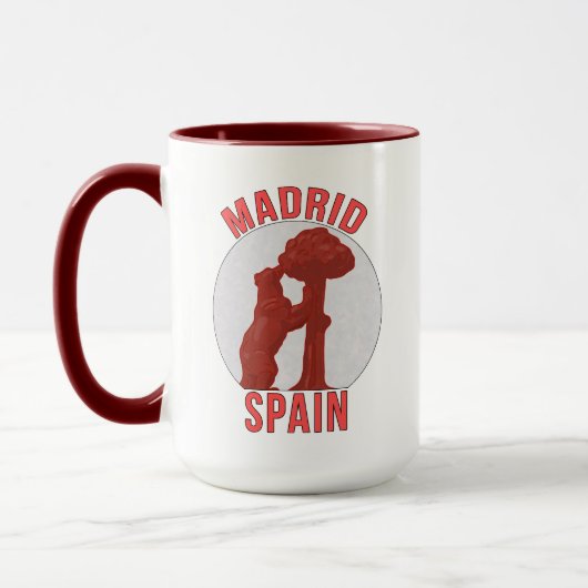 Madrid Spanien Tasse (Links)