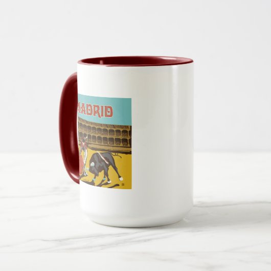 Madrid, Spanien Tasse (Vorderseite Links)