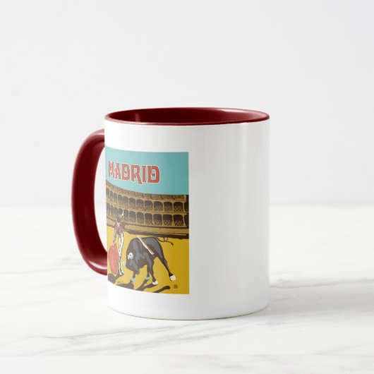 Madrid, Spanien Tasse (Vorderseite Links)