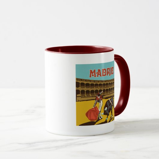 Madrid, Spanien Tasse (VorderseiteRechts)