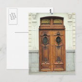 Madrid, Spanien Türen - Postkarte (Vorne/Hinten)