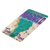 Madrid, Spanien Vintages Ferienplakat Magnet (Linke Seite)