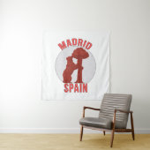 Madrid Spanien Wandteppich (Beispiel)